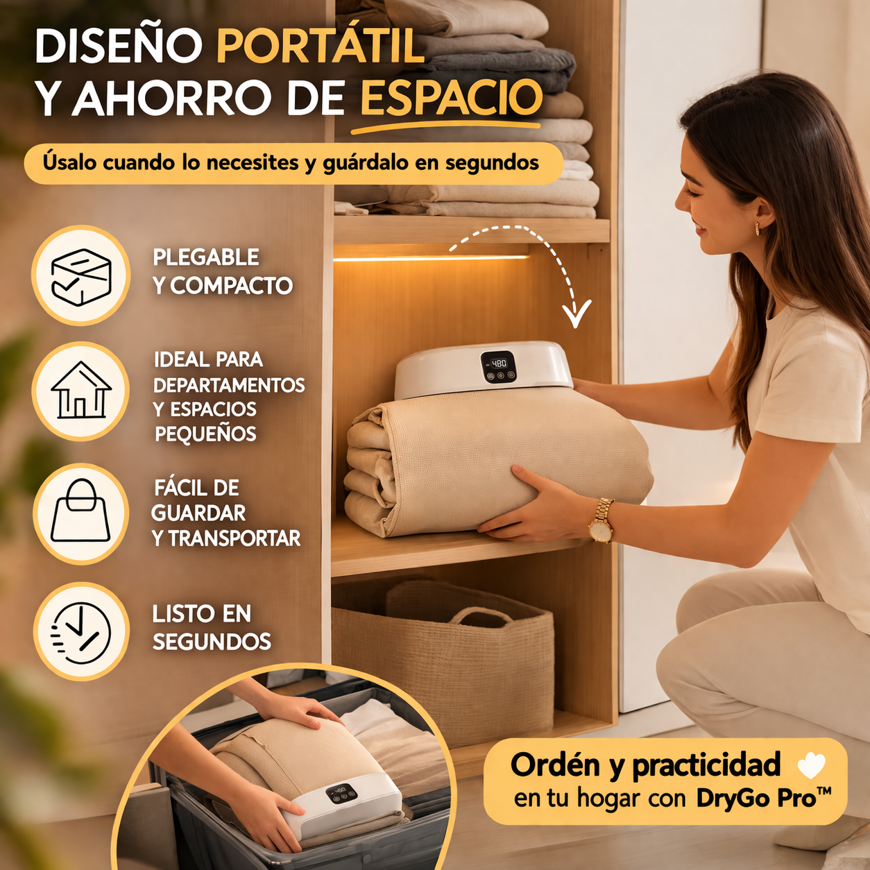 DryGo Pro™ | Secador Portátil 10KG
