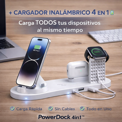 PowerDock 4in1™ | Cargador 4 En 1