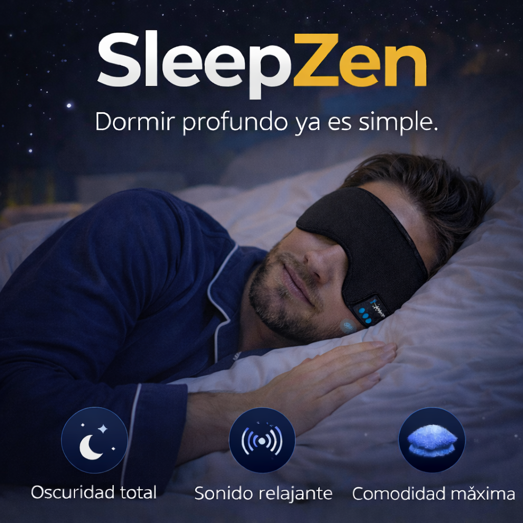 SleepZen™ | Antifaz con audífonos
