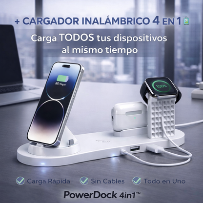 PowerDock 4in1™ | Cargador 4 En 1