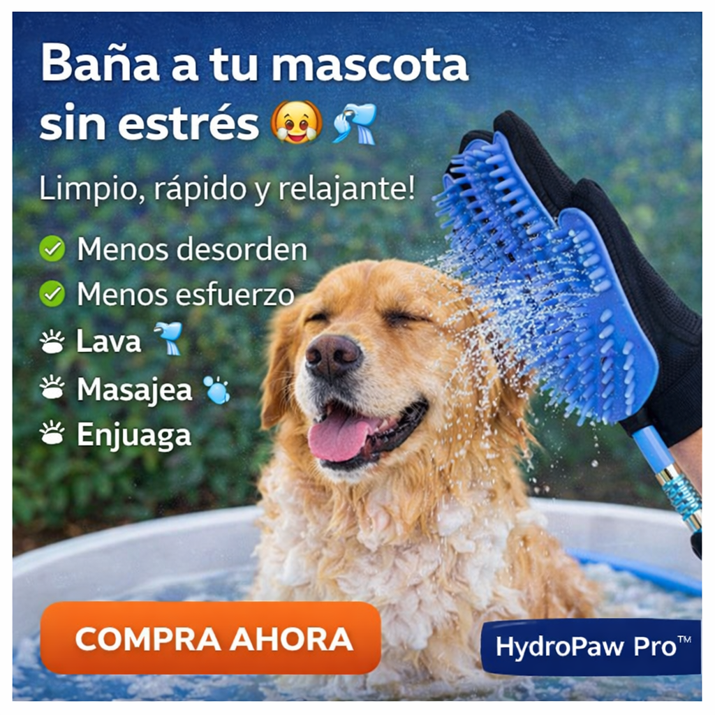 HydroPaw Pro™ | manito limpiadora mascota