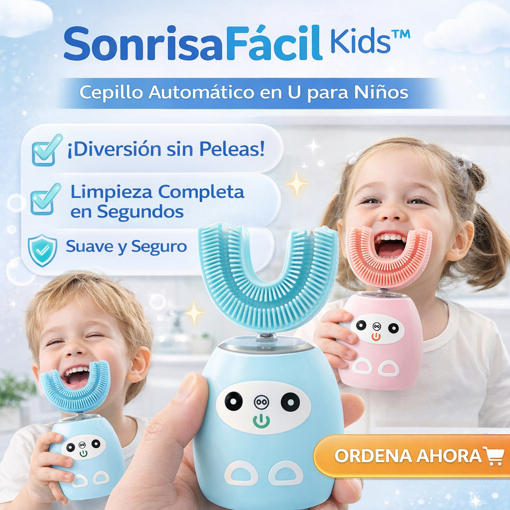 SonrisaFácil Kids™ | Cepillo dental