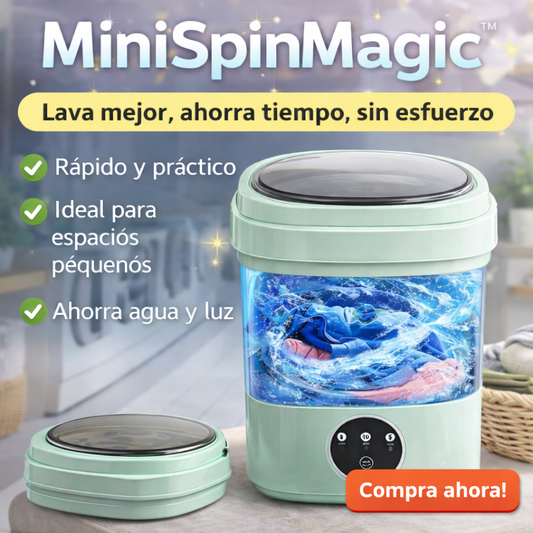 MiniSpinMagic™ | Mini Lavadora