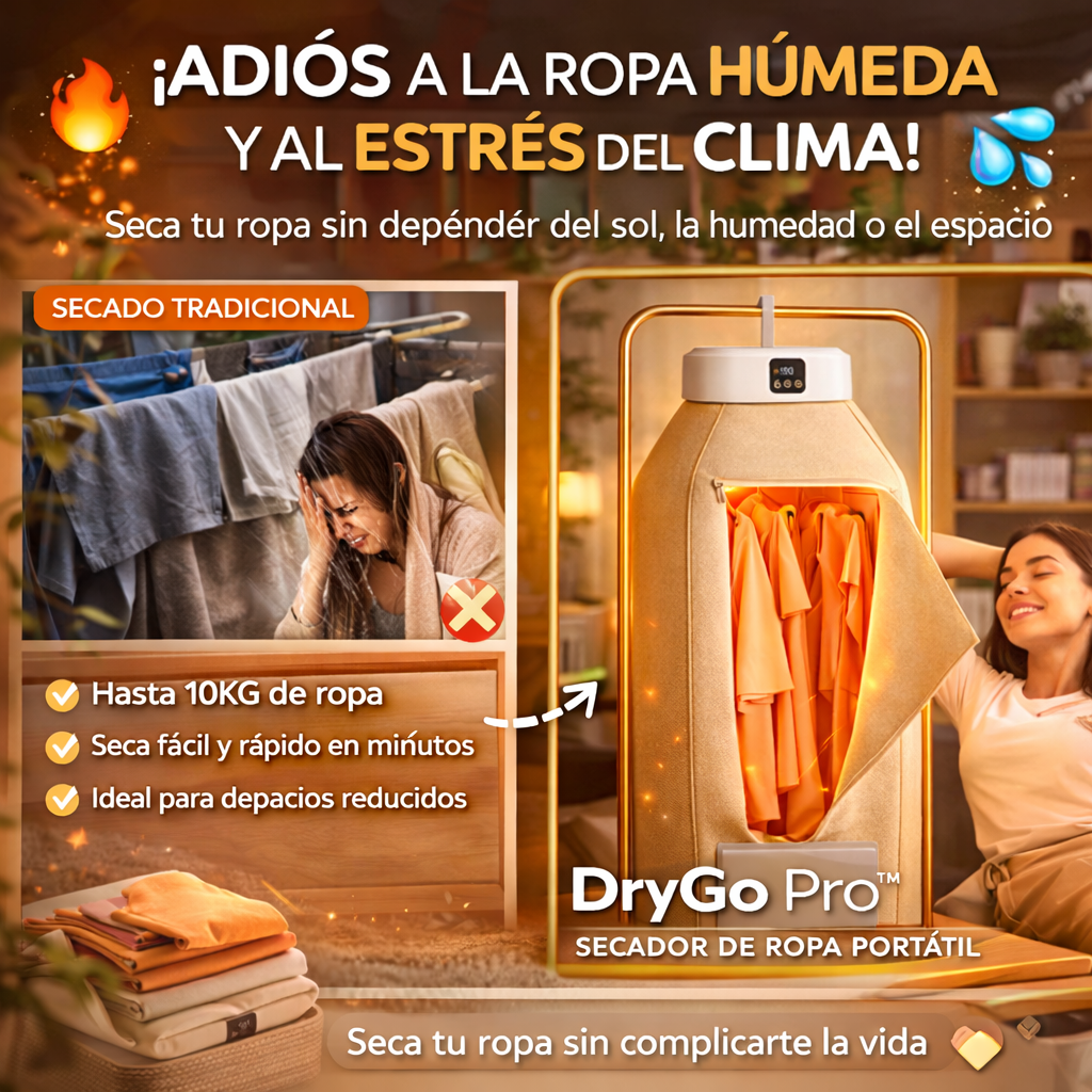 DryGo Pro™ | Secador Portátil 10KG