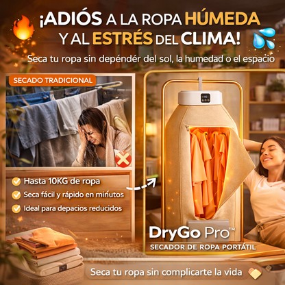 DryGo Pro™ | Secador Portátil 10KG