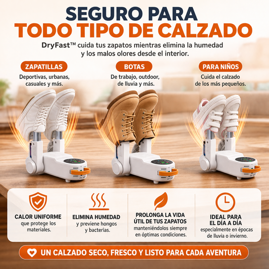 DryFast™ | Secador de zapatos