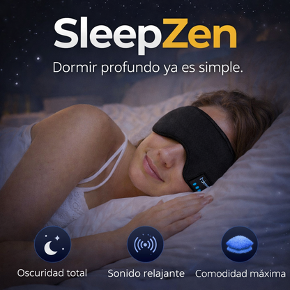 SleepZen™ | Antifaz con audífonos