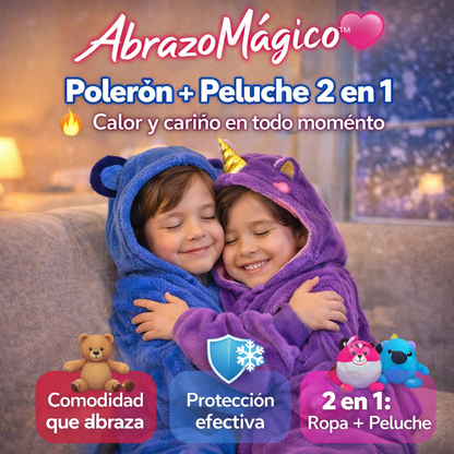 AbrazoMágico™ | Poleron peluche