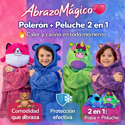 AbrazoMágico™ | Poleron peluche