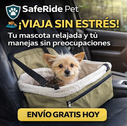 SafeRide Pet™ | Asiento Mascota
