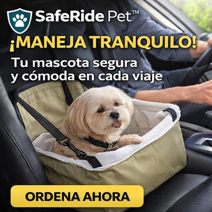SafeRide Pet™ | Asiento Mascota
