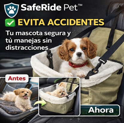 SafeRide Pet™ | Asiento Mascota