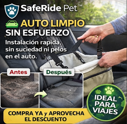 SafeRide Pet™ | Asiento Mascota